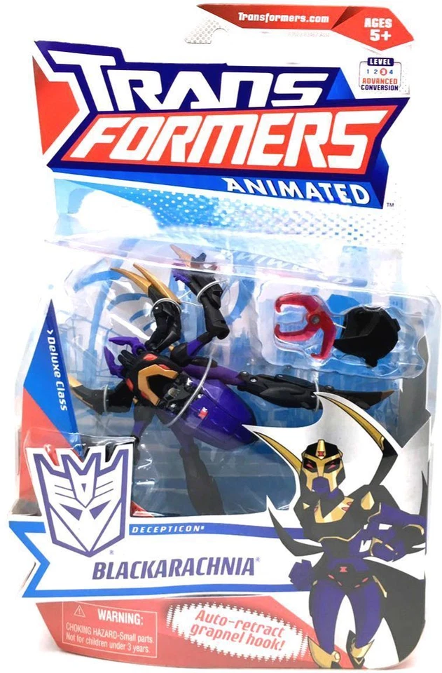 Hasbro Transformers Animated Deluxe Class: Blackarachnia Action Figure
