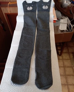 Calcetines para mujer Sanwood hasta la rodilla. Oso de peluche. - Imagen 1 de 5