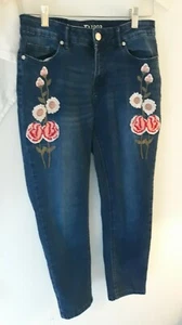 Sears Women's Roebuck R18933 Jeans Semi-Capris Blue Size 8  - Picture 1 of 9