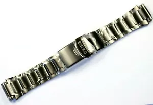 SEIKO PROSPEX DIVERS BLACK STEEL BRACELET 35J5NG FITS 5M82-0AF0 5M62-0BL0 SKA427 - Picture 1 of 5