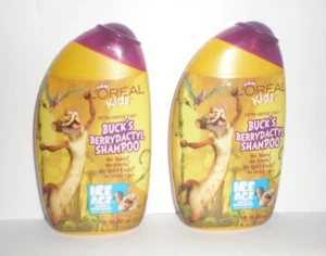 (2) LOREAL KIDS BUCK'S BERRYDACTYL SHAMPOOydactyl Shampoo 9 FL OZ each bottle - Picture 1 of 2