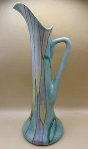 Vintage H.J. Wood Large Pitcher With Multicoloured Glaze - Picture 1 of 13