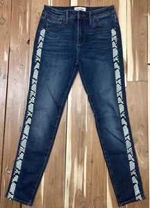 Driftwood Jackie bestickte Skinny Jeans Gr. 26 (W26 L28) Top gebrauchter Zustand - Bild 1 von 11
