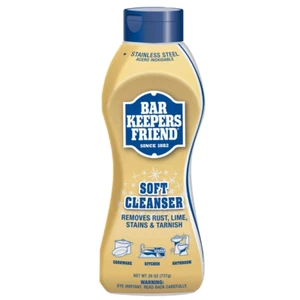 Bar Keepers Friend Soft Cleanser, 26 oz Squeeze Bottle, Citrus, 6/Carton - Picture 1 of 5