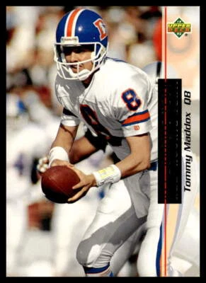 1993 Upper Deck #32 Tommy Maddox Denver Broncos Football Card - Image 1 of 2