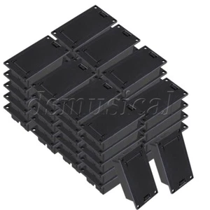 40PCS Plastic 9V Power Box Case Holder for Active Pickup Guitar Bass Black - Picture 1 of 8
