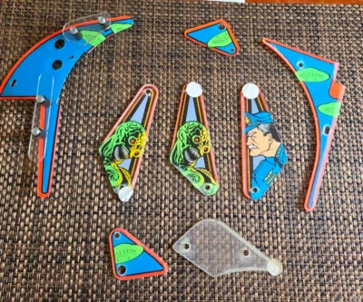 Bally Attack From Mars Pinball Plastics (original) - Image 1 of 2