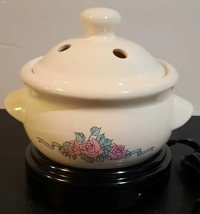 Vintage Potpourri Dampfgarer Wang's 1988 Impressionen elektrische Blumen - Bild 1 von 6