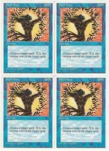 MTG Spell Blast x4 4th Fourth Edition Common LP Playset - Picture 1 of 1