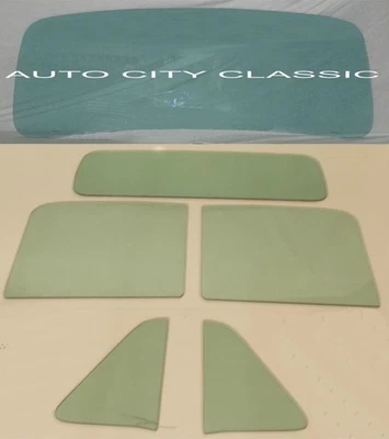 Conjunto de vidro verde 1955 1956 1957 1958 1959 diamante 55-57 captador internacional - Imagem 1 de 4