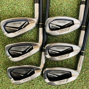 MIZUNO JPX E500 Iron Set 5-9+Pw Graphite Shaft Flex-R 6pcs LH Golf Clubs Lefty - Picture 1 of 10
