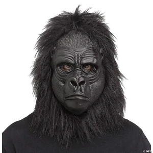 Adults Gorilla Mask - Picture 1 of 4