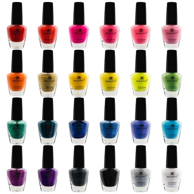 Juego de Esmaltes de Uñas SHANY The Cosmopolitan - Pack de 24 Colores - Calidad Premium Foto 1 de 4