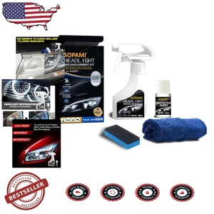 Automotive Headlight Restoration Kit Oxidized and Yellowed Automotive... - Picture 1 of 10