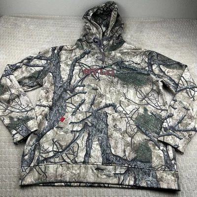 Sylo Mothwing Mountain Mimicry Men’s L Hooded Sweater Hoodie - Image 1 of 4