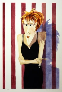 Renee Steger Simpson That Little Black Dress Artist's Proof Canvas - Bild 1 von 1