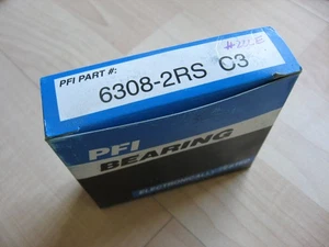 Perfect Fit Industries 6308-2RS C3 40x90x23 mm Rillenkugellager #M222E - Bild 1 von 3