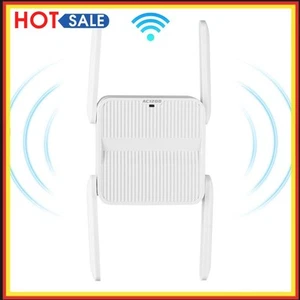 WiFi Repeater Extender 1200Mbps Wi-Fi Booster Dual Band 2.4G/5.8GHz 4 Antennas - Bild 1 von 15