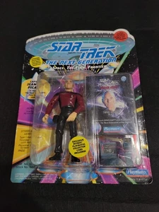 1993 Star Trek The Next Generation CAPT JEAN-LUC PICARD Actionfigur Space Caps - Bild 1 von 2