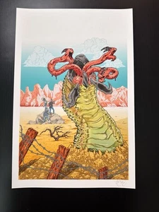 Zittern Poster Kunst Siebdruck MondoCon 2014-2015 Vogelscheuche 16x24 - Bild 1 von 24