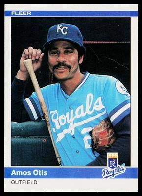 1984 Fleer #351 Amos Otis - VG - Image 1 of 2