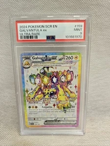 2024 Pokemon Stellar Crown - Galvantula ex - Ultra Rare - #159/142 - PSA 9!! - Picture 1 of 2