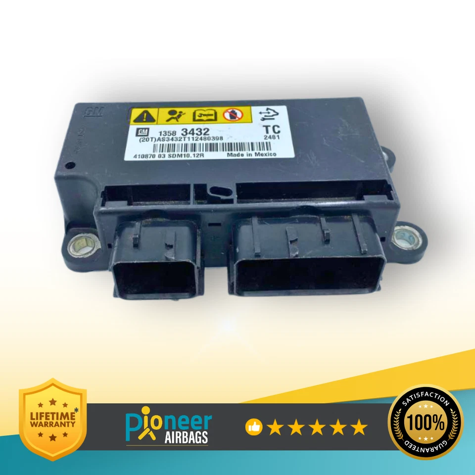 FOR ALL CADILLAC SRX SRS RCM RESTRAINT MODULE OEM REPAIR CRASH CODE CLEAR RESET! - Image 1 of 4