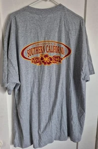 NWT USC Trojans Hawaiian Lei Flowers  T Shirt XXL 2XL - Picture 1 of 6
