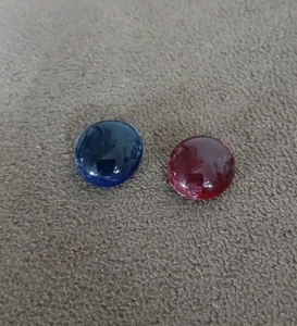 MTG Player A And B Starter Deck Box 1999 Red And Blue Scorekeeping Bead Set - Bild 1 von 2