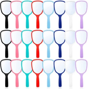 24 Pieces Hand Mirror, Small Handheld Mirror with Handle, Compact Makeup Mirr... - Picture 1 of 8