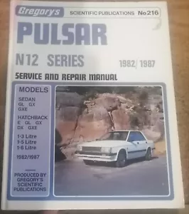 Nissan Pulsar N12 Workshop Repair Manual from 1982-1987 MPN GAP216 - Picture 1 of 1