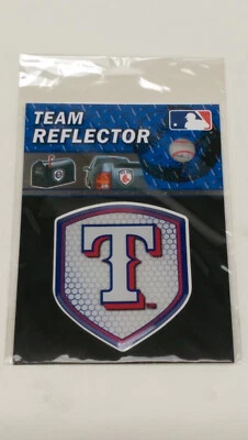 New MLB Texas Rangers Car Truck Suv Reflector Shield Emblem Decal - Image 1 of 4