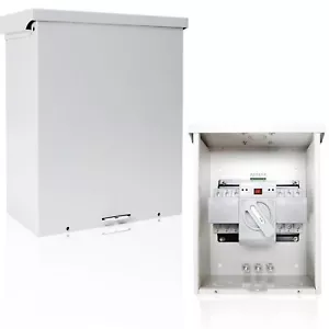 100 Amp 3P Dual Power Generator Automatic Transfer Switch, 120/240V Heavy Duty S - Picture 1 of 7