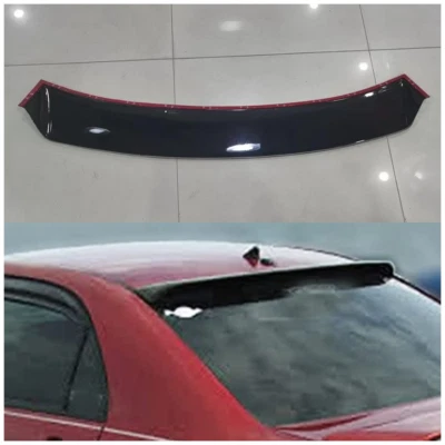 Glossy Black Rear Roof Window Spoiler Wing For 2003-2007 Toyota Corolla Sedan - Imagem 1 de 3