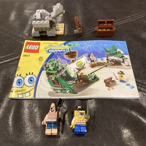 LEGO Pirate Spongebob, Patrick, Manual, Parts, Chest Minifigures from set 3817 - Picture 1 of 4