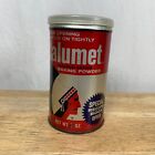 Vintage 1977 Calumet Baking Powder Tin Can 7 Oz Metal Canister W/ Lid