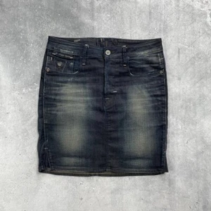 G-Star Raw Denim Hank Short Midi Skirt Women’s Blue Size 28 - Picture 1 of 21