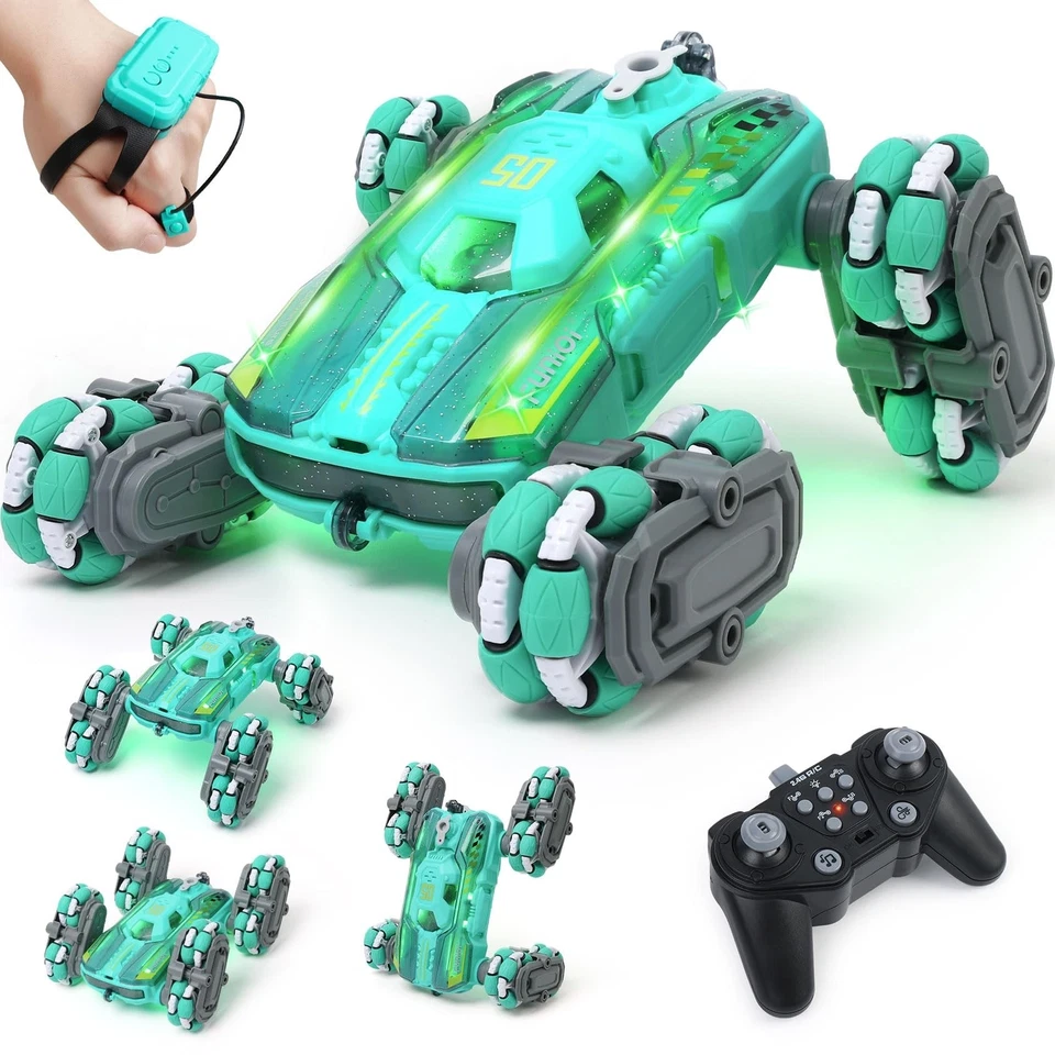 Cool 8WD RC Stunt Car for Kids Ages 6 7 8-12 13 14 Year Old - Remote & Gestur... - Image 1 of 4