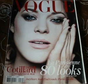 Magazin VOGUE PARIS Mode Französisch 929. August 2012 MARION COTILLARD FATALES - Bild 1 von 1