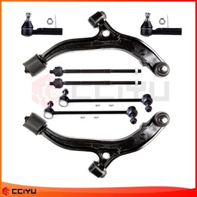 Set Of 8 For 1996-2000 Dodge Grand Caravan Front Control Arm Tie Rods Sway Bars - Image 1 of 4