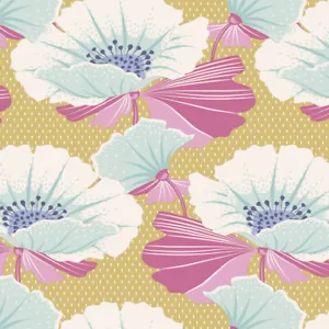 Quilting Sewing Fabric TILDA Maple Farm Gwendelyn Dijon 50x55cm FQ - Picture 1 of 1