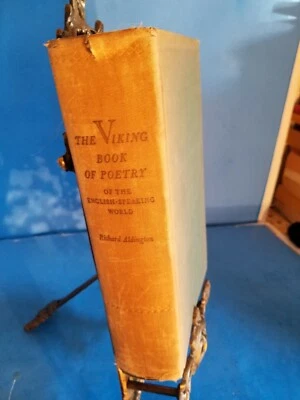 The Viking Book of Poetry of the English-Speaking World 1941 R Aldington*PB4* - Image 1 of 4