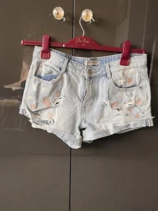 Stonewash Denim Shorts - Picture 1 of 5