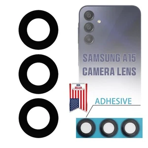 Back Rear Camera Lens Cover Glass Replacement For Samsung Galaxy A15 5G SM-A156U - Picture 1 of 4
