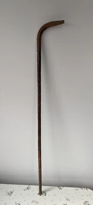 Bastón de bambú vintage ligero 30,5" de alto Foto 1 de 4