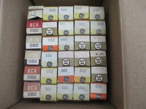 30 NOS NIB GE & RCA & Westinghouse 0B2 Voltage Regulator Radio Tubes - Picture 1 of 1