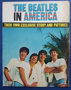 The Beatles In America Story 1964 Daily Mirror libro del Reino Unido Robert Freeman fotos - Imagen 1 de 12