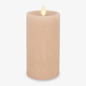 Luminara Flameless Candle LED Pillar Irish Cream Chalky Finish - Real Wax Mel... - Picture 1 of 8