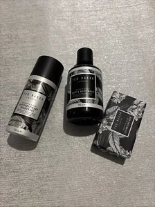 Ted Baker Graphite Black Hair & Body Wash 250ml, Cleansing Bar 150g & Deodorant - Picture 1 of 8