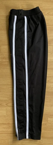 Vintage Nike NBA Authentics San Antonio Spurs Men's Medium Black Snap-Off Pants Cover